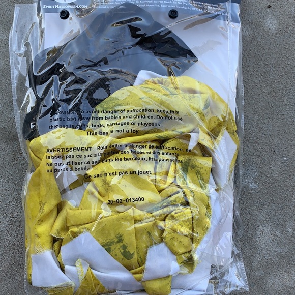 Spirit Costumes Kids Medium Size 8 Hazmatsuit Costume Halloween Poshmark